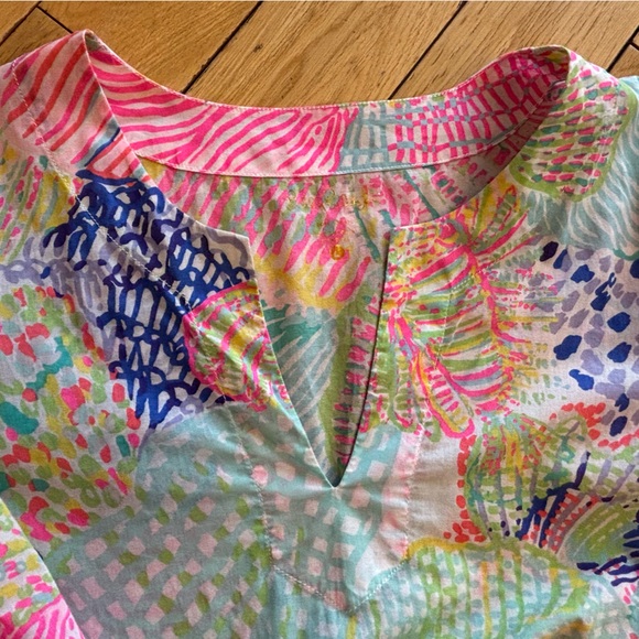 Lilly Pulitzer Amelia Island Tunic Top - Picture 3 of 7